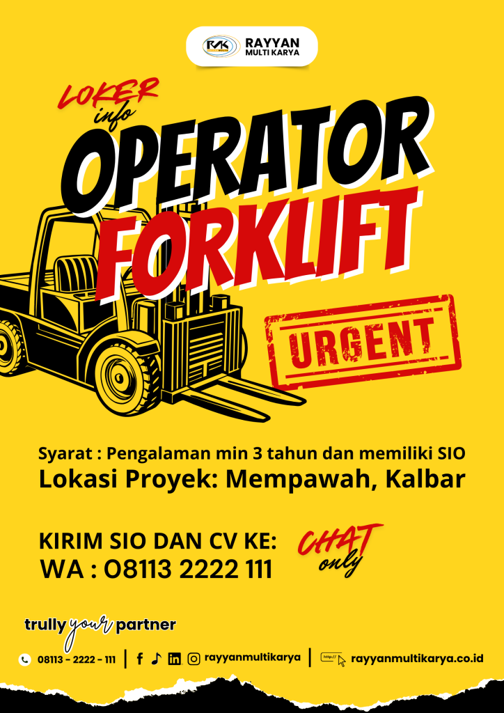 loker operator forklift